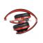 Classic black comfortable and secure fit headband Wireless bluetooth headphones