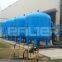 Shallow sand filter for pig and poultry farms
