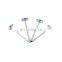 Q195 galvanized Roofing Nail umbrella head nails with washer