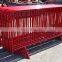 Welded fixed feet crowd control barrier steel crush barrier  temporary fence