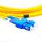 ftth SC UPC to LC UPC Duplex Single mode G652D 2.0mm cordon de raccordement en fibre Optical Fiber Jumper sc-lc fiber patch cord