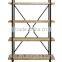 Metal & Wood Bookcase