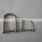 Stainless steel Wide D Shackle for marine and industrial rigging aplications