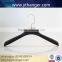 CY-586 custom brand logo with gold hook for superior rubber hanger plastic hanger