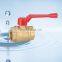 High Pressure Pn25 Bronze Hose Fitting 3 Way Cast Brass Water Ball Cock Valve With Strainer