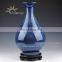 Beautiful Jingdezhen Sky Blue Glazed Plain Ceramic Decorative Vases For Wholesale