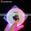 Promotion plastic round led colorful drink coaster