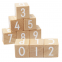 Wholesale Montessori Letter Learning Toy Wood Alphabet Puzzles Wooden Alphabet Blocks for Preschool Kids