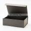 Luxury custom grey color 25pcs magnetic closure shirt packaging box with logo printing