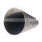 high quality spiral welded steel pipe large diameter pipe price ms ssaw pipe