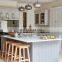 CBMmart Quartz stone white solid wood kitchen cabinets modern design