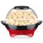 Wholesale 800w Commercial No Oil Bowl Household Glass Mini Electric Hot Air Popcorn Maker