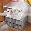 Nike clear transparent shoe box in taizhou drop front clear shoe box front opening plastic shoe box for promotion