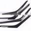 4Pcs For Mercedes benz W222 S Class S320 Car-styling ABS Dark Wood Grain Interior Door Decoration Strips Trim