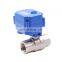 1inch 3/4inch 1/2inch NPT 5V 3V 12V Brass electric actuator ball valve with high quality