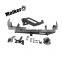 Steel Rear Bumper with Spare Tire Rack for Suzuki Jimny Auto Accessories Black Rear Bar