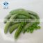 2020 New Crop  Length 4 - 9 cm Thickness < 12.5 cm Double Side Stringless IQF Frozen Sugar Snap Pea
