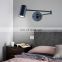 Nordic LED Reading Lamp Modern Minimalist Mounted Light For Living Study Room Foldable Led Wall Lamps