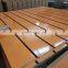 Melamine MDF slatwall panel slot board wall panel grooved board
