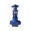 High quality high temperature butt welding gate valve high pressure power station gate valve