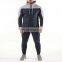 Plain Long Sleeves Sweat Suits Fashion Women Joggers Suits Sets Polyester Feet Zip Training Jogging Wear
