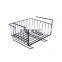 Hanging Basket Shelves Under Kitchen Cabinets Wrought Iron Home Bedroom Wardrobe Storage Counter Organizer
