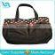 2015 Fashion Polka Dot Satin Adult Diaper Bag Promotion Adult Diaper Bag Set