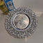 Factory Wholesale Modern Elegant Non Disposable 14.5 Inch Gold Plastic Charger Plates For Wedding Party