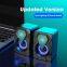 Desktop Computer Speakers for Laptop PC Subwoofer 4D Surround Sound Column Theater Music Box RGB Colorful LED Light Speaker