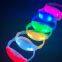 NEW Arrival Party Event Decoration Radio Control LED Glow Wristband Audio DMX Control LED Bracelet