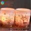 Clear Glass Candle holders for candles/Christmas favors