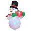 Snowman inflatable with Holiday yard inflatable – Perfect for Christmas Decor
