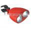 Red and black Handle wall mounted electric grill light for outdoor bbq BBQ Light with Bright LED Light