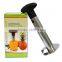 High quality factory price Multi-function 304 stainless steel pineapple easy slicer pineapple corer slicer pineapple Cutter
