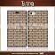 New Design Brick Pattern PU Leather Wallet Flip Cover for iphone 6 6s