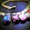 Luxury Colorful Crystal Pendant Bracelet Shinning Rhinestone Gold Bracelets