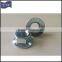 M10 hex flange nut without serration (JIS B1190)