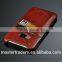 Original Fashion Wax Grain PU Leather Back Cover Case With Card Slot For HTC One M9 MT-3556