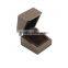 High gloss black wooden ring jewelry box