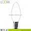 Hot !!! UL certificate All glass no plastic E12 dimmable filament bulb led