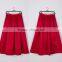 Elegant Ladies Women Retro Ponte Midi A-Line Pleated Swing Skirt