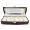 6 Slot Wooden Watch Display Box With Lock Free Shipping.