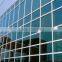 Sky blue coating film glass curtain wall manufactoruer from China