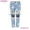 Women Fashion High Waist Jeans Photos
