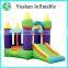 Newest design best quality construction truck inflatable castle