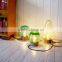 Color Glass Mushroom Table Light for indoor House Lighting