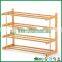 Simply Natural Bamboo Shoe Rack Entryway Shoe Shelf Storage Organizer