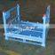 Foldable metal pallet/Stackable heavy duty Storage & transportation pallet