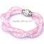 Crystal Beads Stardust Bracelet Slake Wrap Double Tour TENDANCE