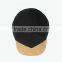 hip hop 5 panel customized snapback caps with special woody brim